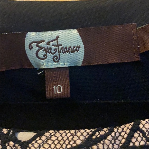 Anthropologie Eva Franco Laced Strata Dress Sz 10 - Picture 3 of 4